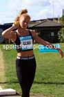 Heptathlon shot putt, 2025 EAP International Combined Events, Hexham, Northumberland.  Photo: David T. Hewitson/Sports for All Pics